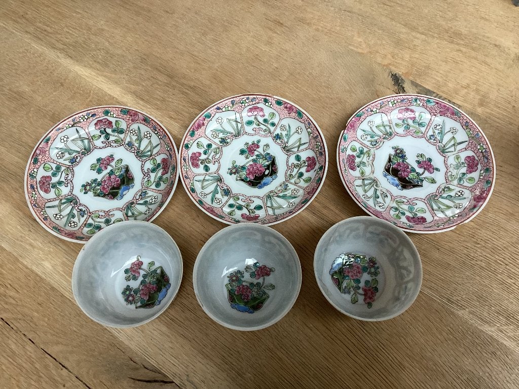 Chinese kopjes antiek, Antiek en Kunst, Ophalen of Verzenden
