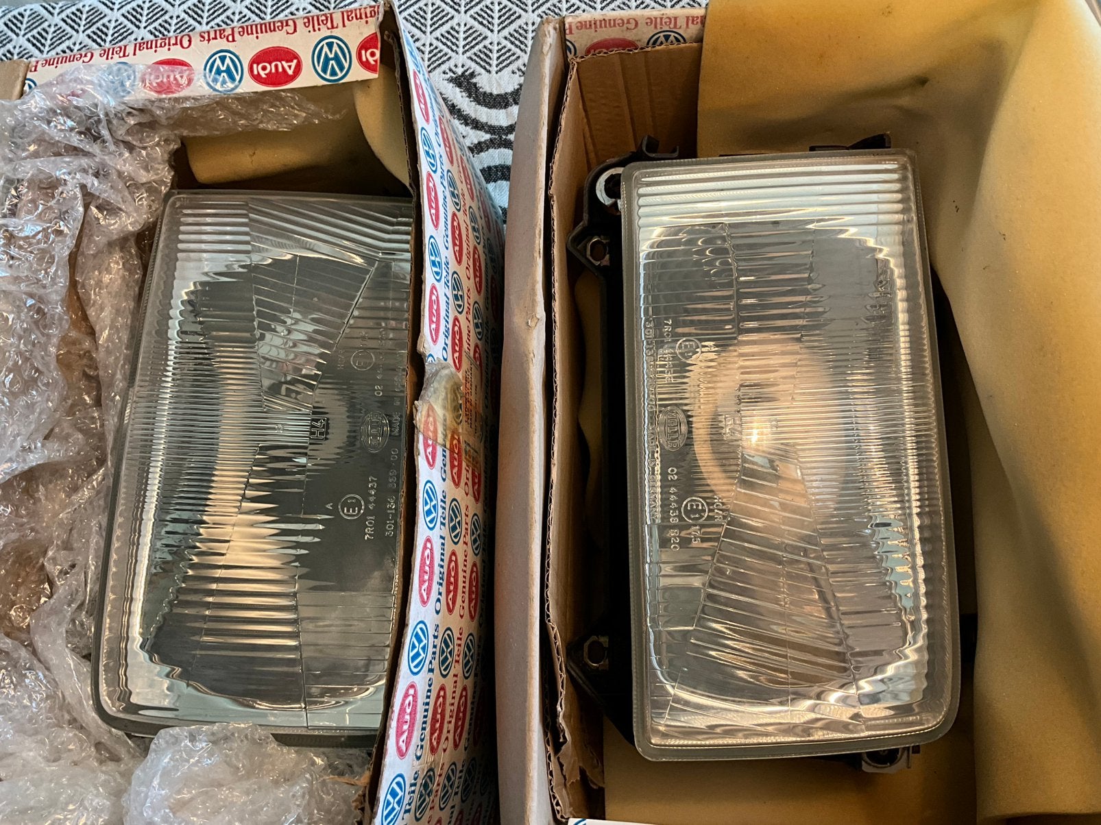 Set nieuwe originele VW T4 koplampen Links + Rechts, Ophalen of Verzenden, Nieuw, Volkswagen