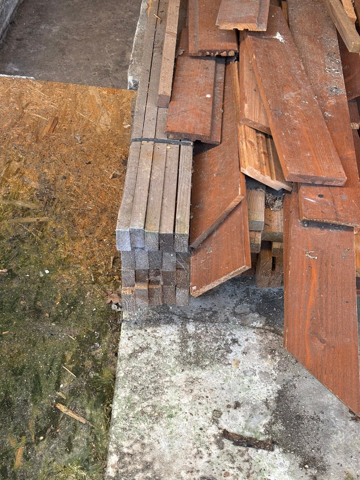 Houten balken ed, Ophalen of Verzenden, Zo goed als nieuw