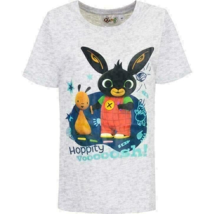 Bing Konijn T-shirt - Grijs - Maat 116 - Van 9,95 voor 6,95!, Jongen of Meisje, Nieuw, Nvt, Nvt
