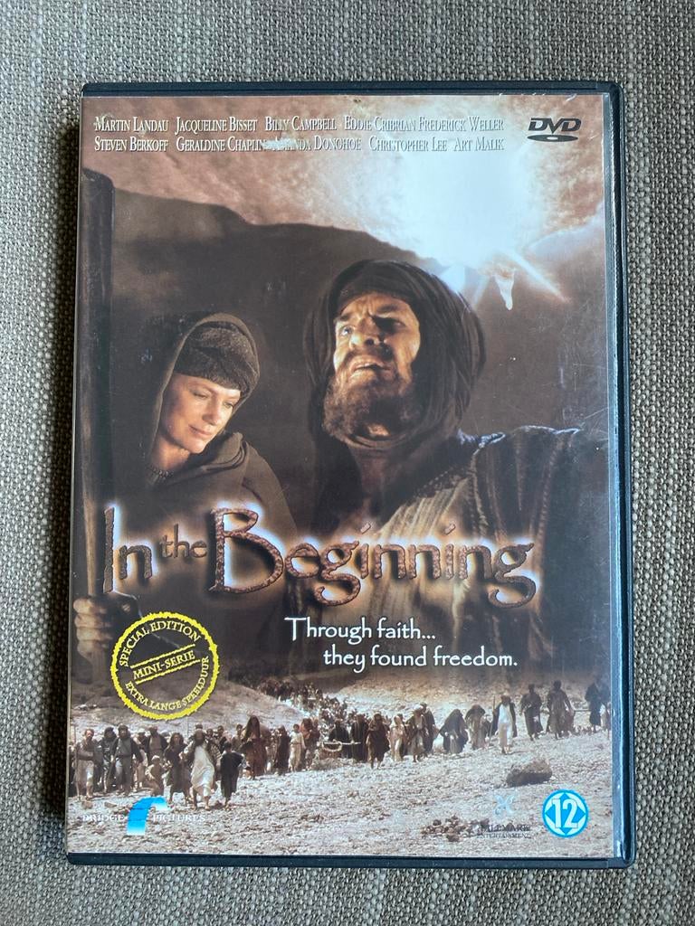 In the Beginning dvd - Special Edition Mini-Serie, Vanaf 12 jaar, Ophalen of Verzenden, Zo goed als nieuw