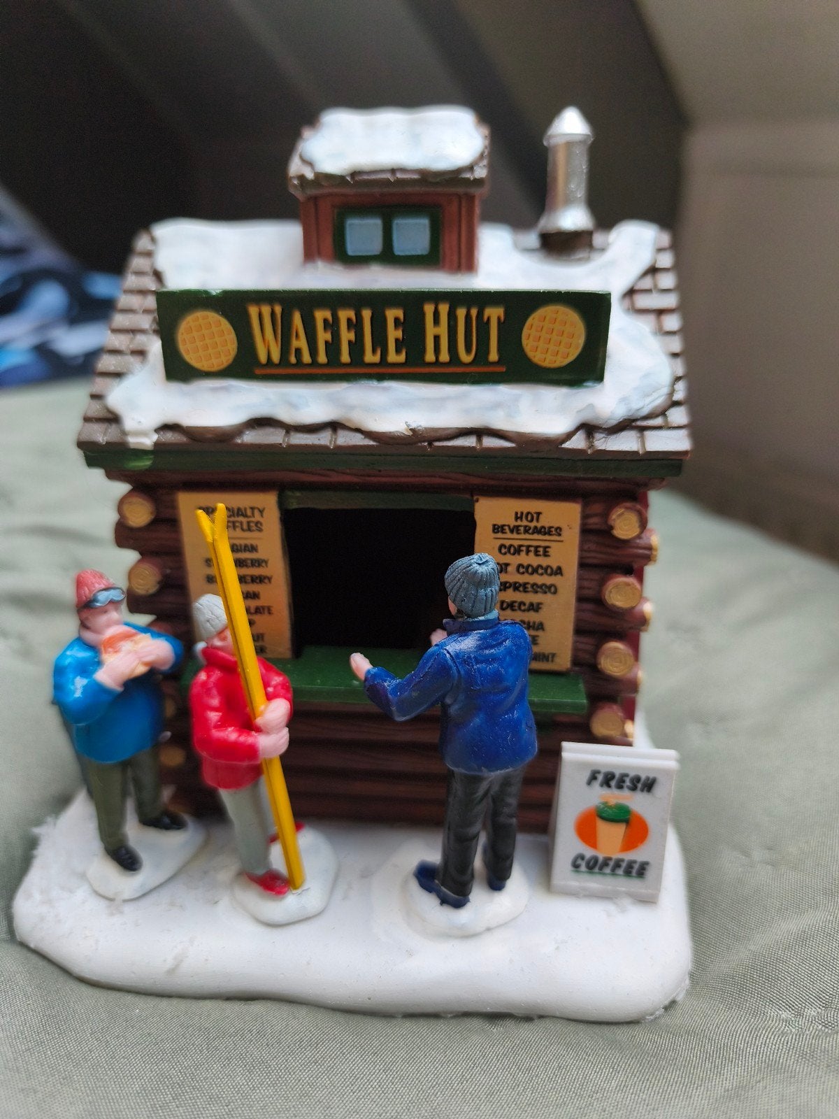Lemax waffle hut, Ophalen of Verzenden, Gebruikt