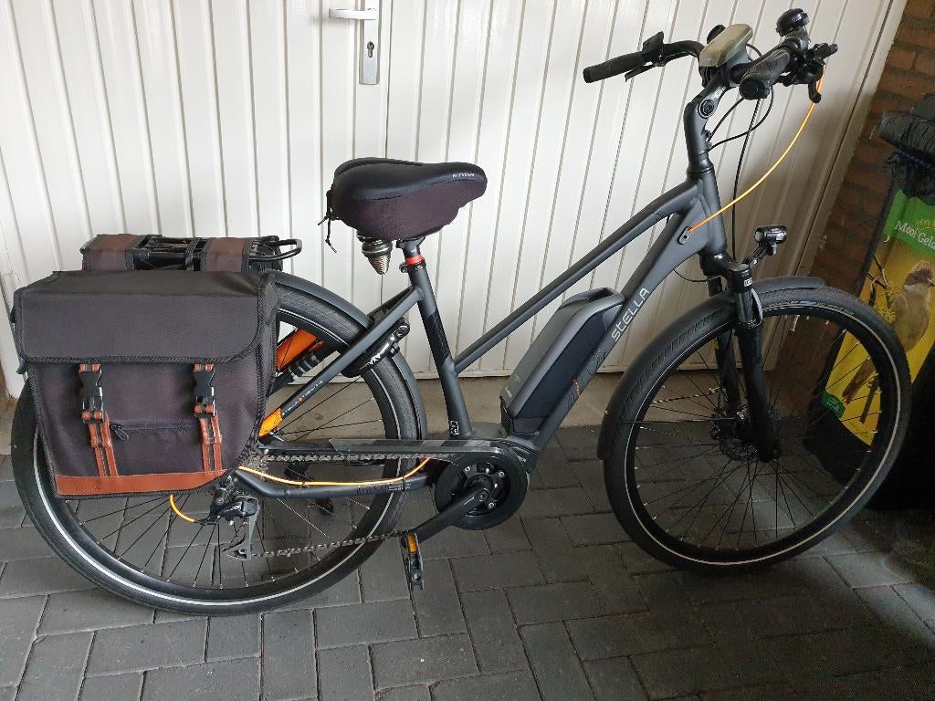 2x Electr fiets en fietsendrager (zgan) te Koop €2200,-, Fietsen en Brommers, Elektrische fietsen, Zo goed als nieuw, 51 tot 55 cm