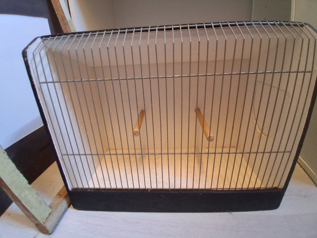 transport box reiskooi show kooi vogel vogels, Ophalen of Verzenden, Gebruikt, Hout, Vogelkooi