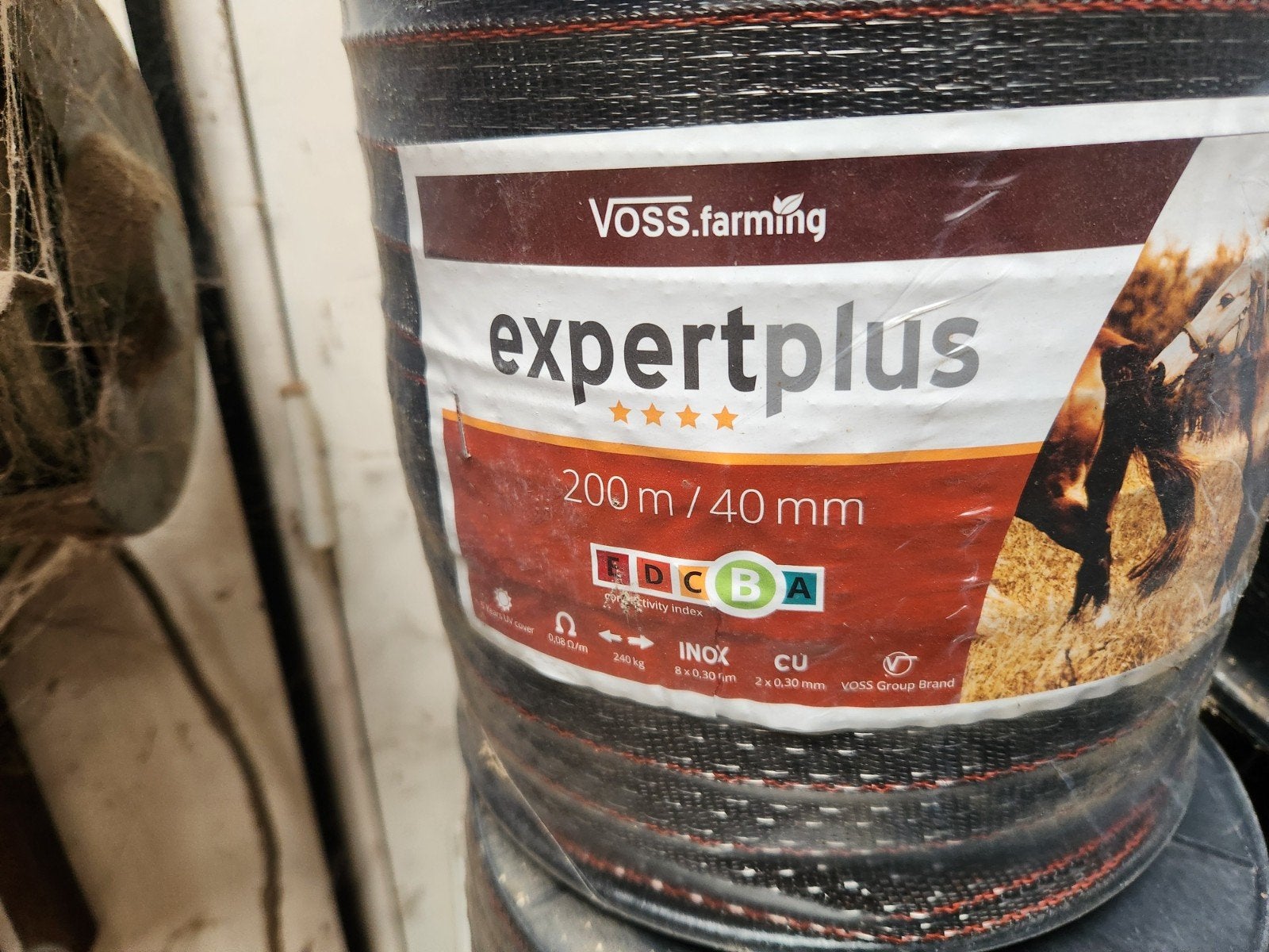 VOSS.farming expertplus schrikdraad 200m/40mm, Tuin en Terras, Ophalen of Verzenden, Nieuw, 20 meter of meer