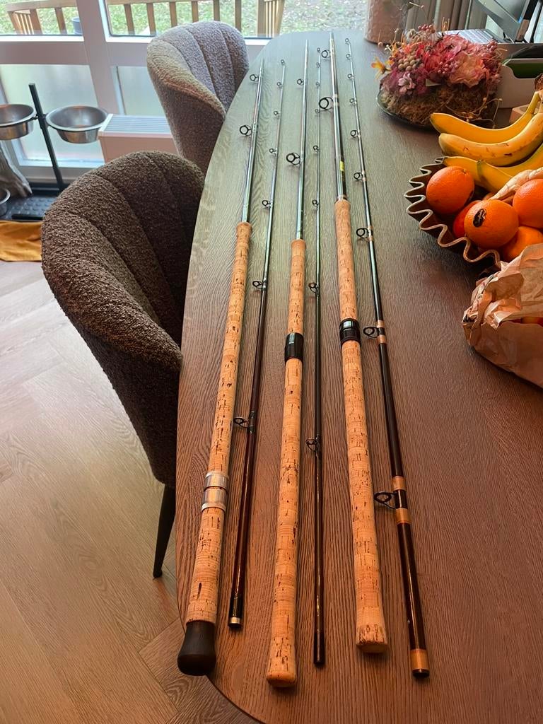 Te koop een lot Oldscool penhengels, Ophalen, Zo goed als nieuw, Overige typen