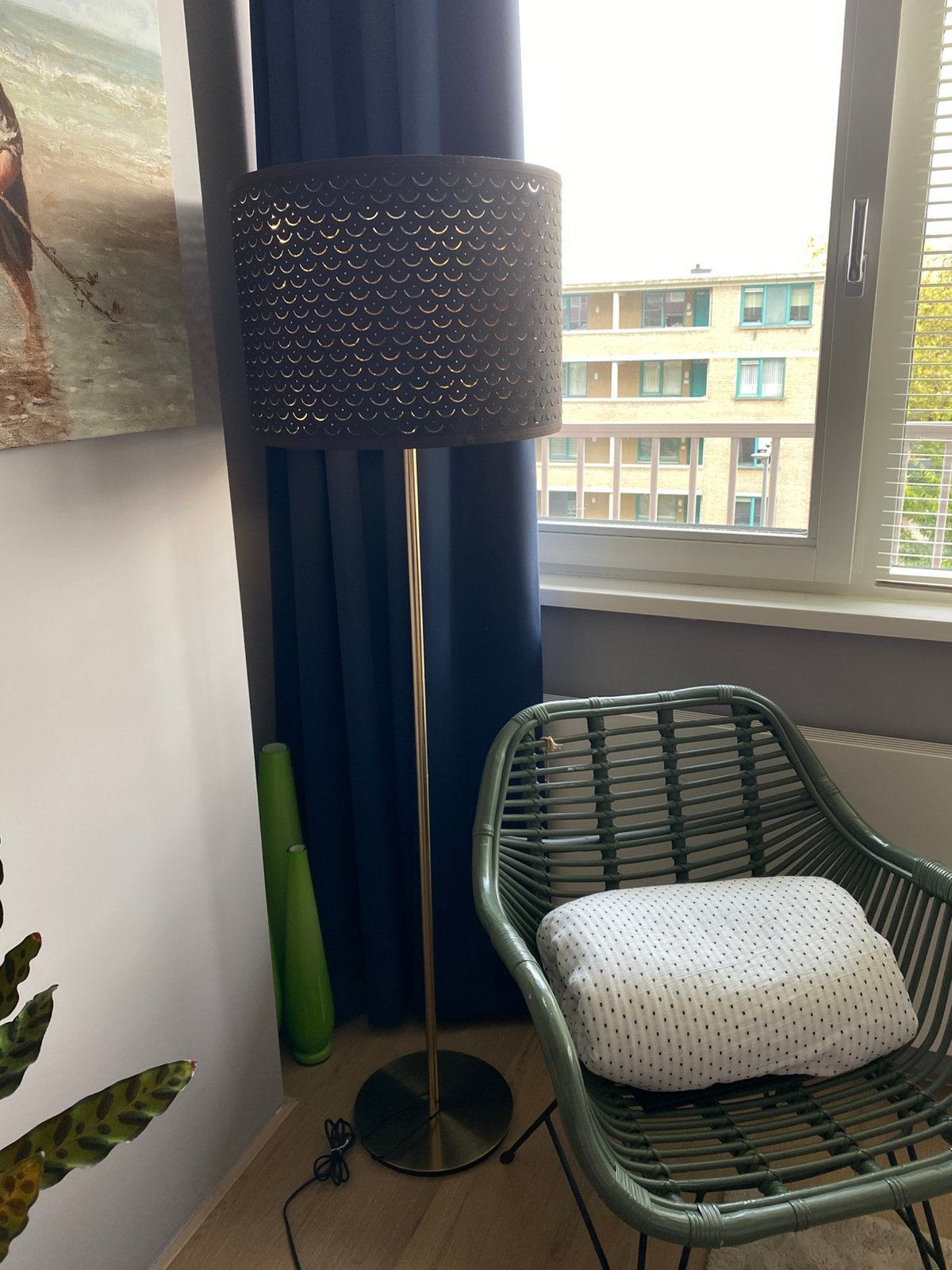 Vloerlamp, Ophalen, Zo goed als nieuw, 150 tot 200 cm