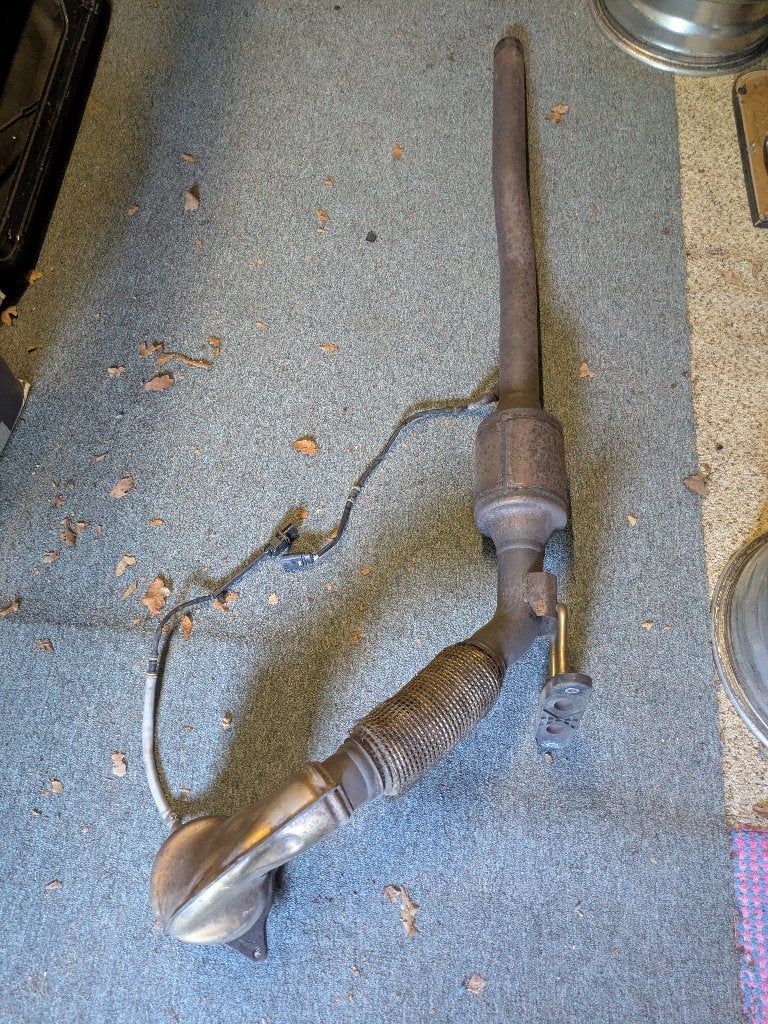 Golf 5 GTI edition 30 downpipe origineel, Auto-onderdelen, Ophalen, Gebruikt, Seat
