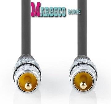 Digitale Audiokabel RCA Male, Verguld, 1.50 m, Clamshell, Nedis, Nieuw, Info@marbeco.nl, Minder dan 2 meter