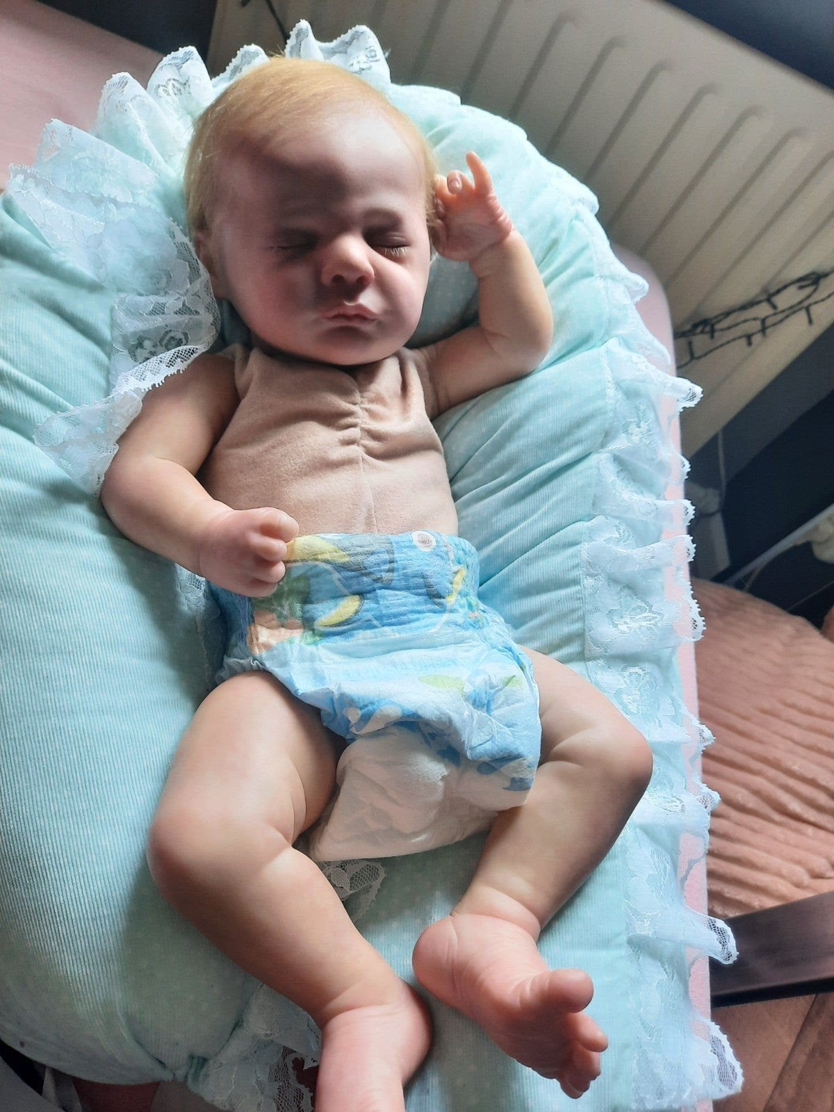 reborn diego, Ophalen of Verzenden, Zo goed als nieuw, Pop
