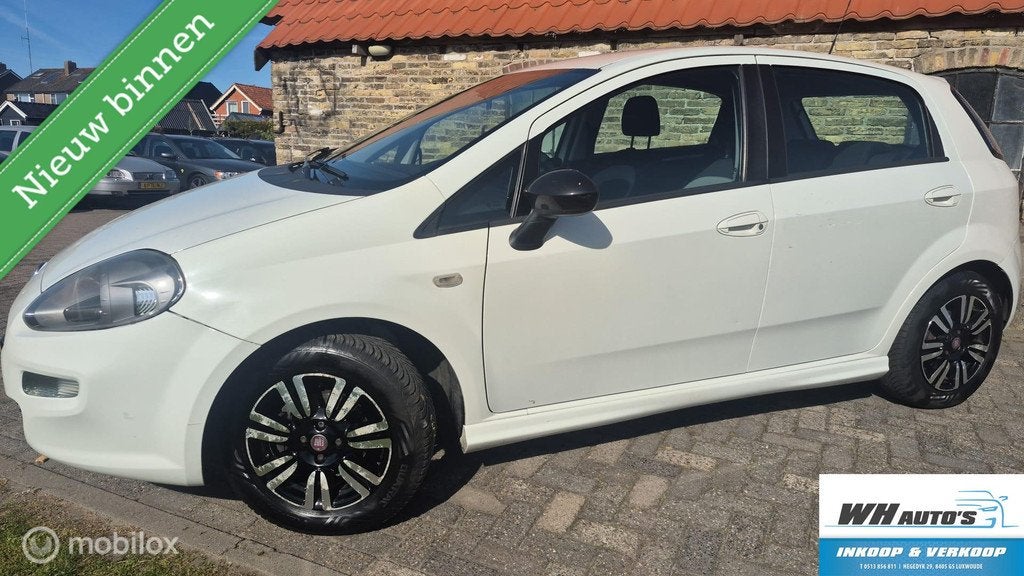 Fiat Punto Evo 0.9 TwinAir Lounge, Auto's, Voorwielaandrijving, Euro 5, 86 pk, Gebruikt