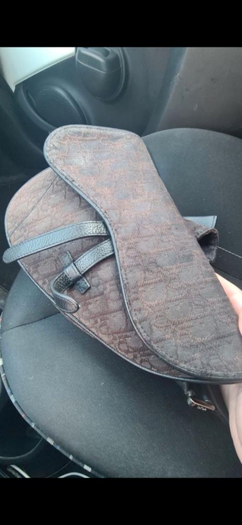 Dior Saddle Bag - Origineel, met lichte verkleuring, Ophalen of Verzenden, Handtas