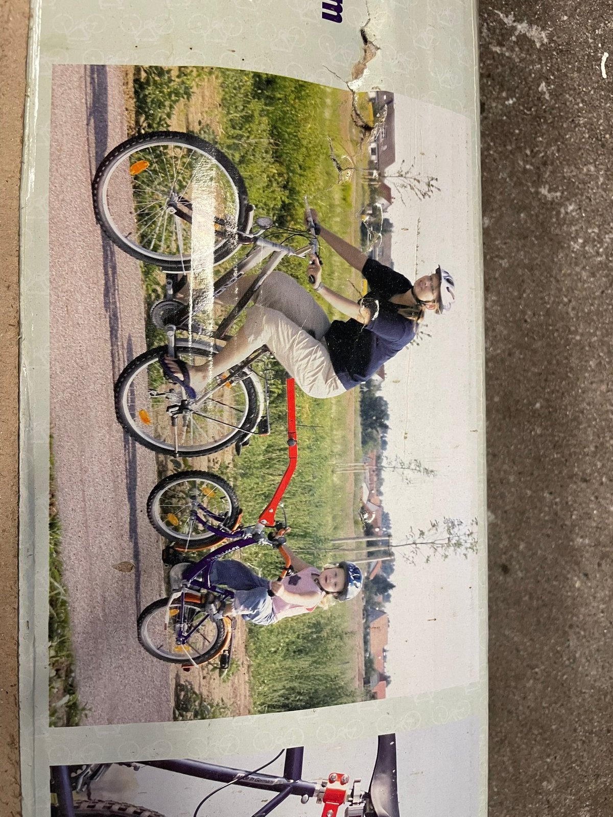 Aanhangfiets, Ophalen, Gebruikt