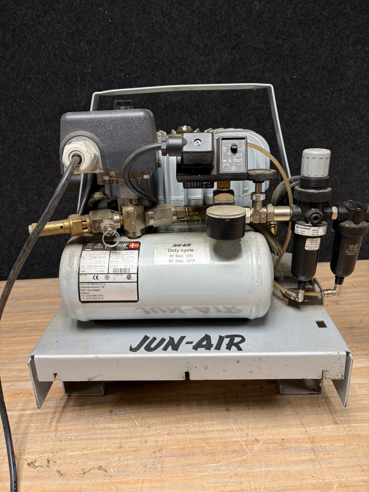 Jun air 100% goedwerkende en super stil, 100 liter of meer, Ophalen, Zo goed als nieuw, Minder dan 200 liter/min