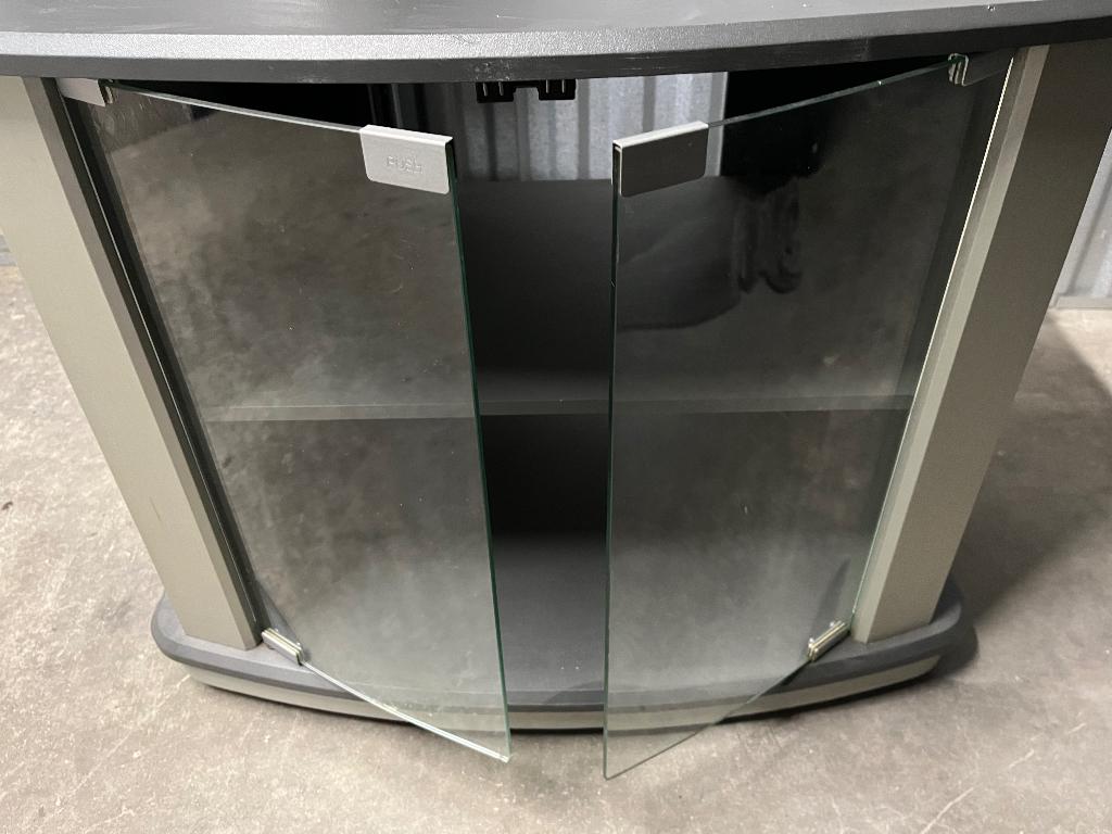 Tv kast, Ophalen, Gebruikt, Glas, 100 tot 150 cm