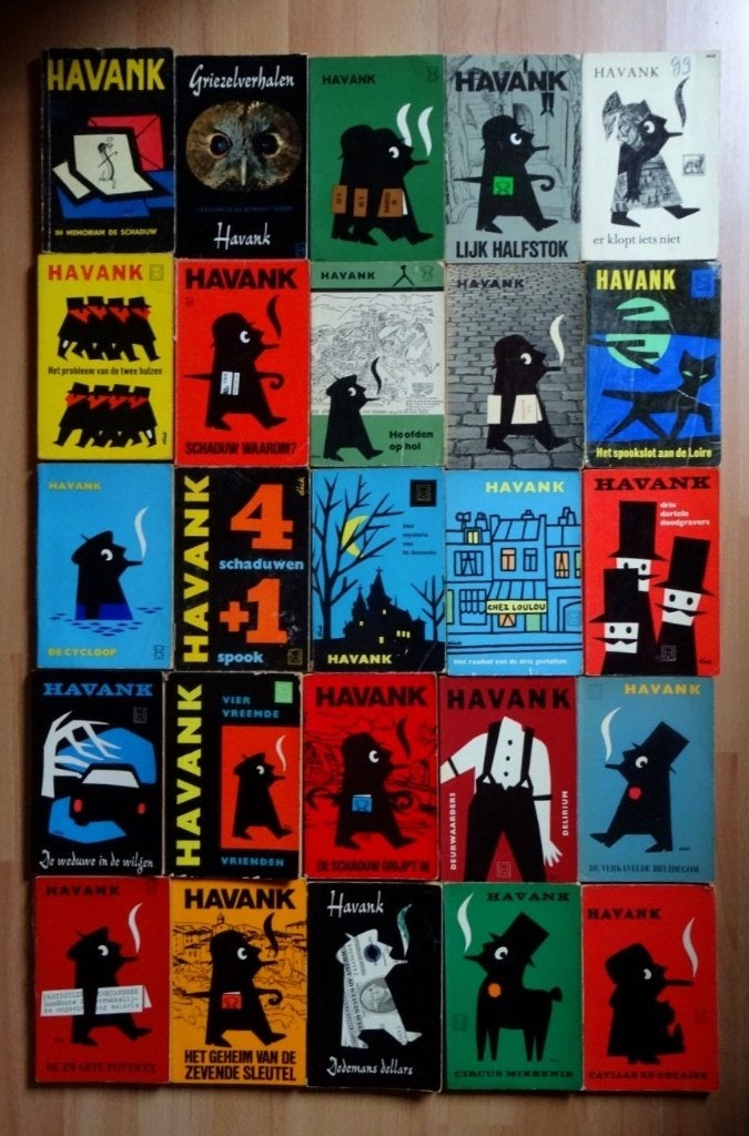 29x Havank pocket Zwarte Beertjes, Boeken, Ophalen of Verzenden, Gelezen