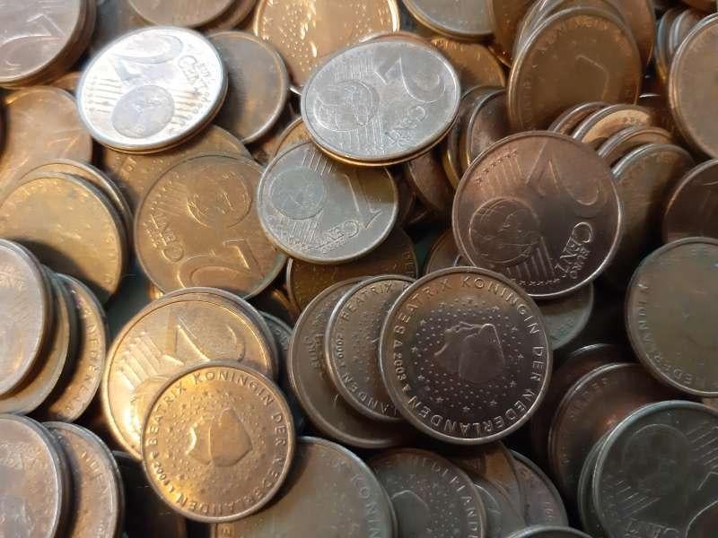 250 gram 1 en 2 eurocent, Postzegels en Munten, Munten | Nederland, Ophalen of Verzenden, Koningin Beatrix, 1 cent, Setje