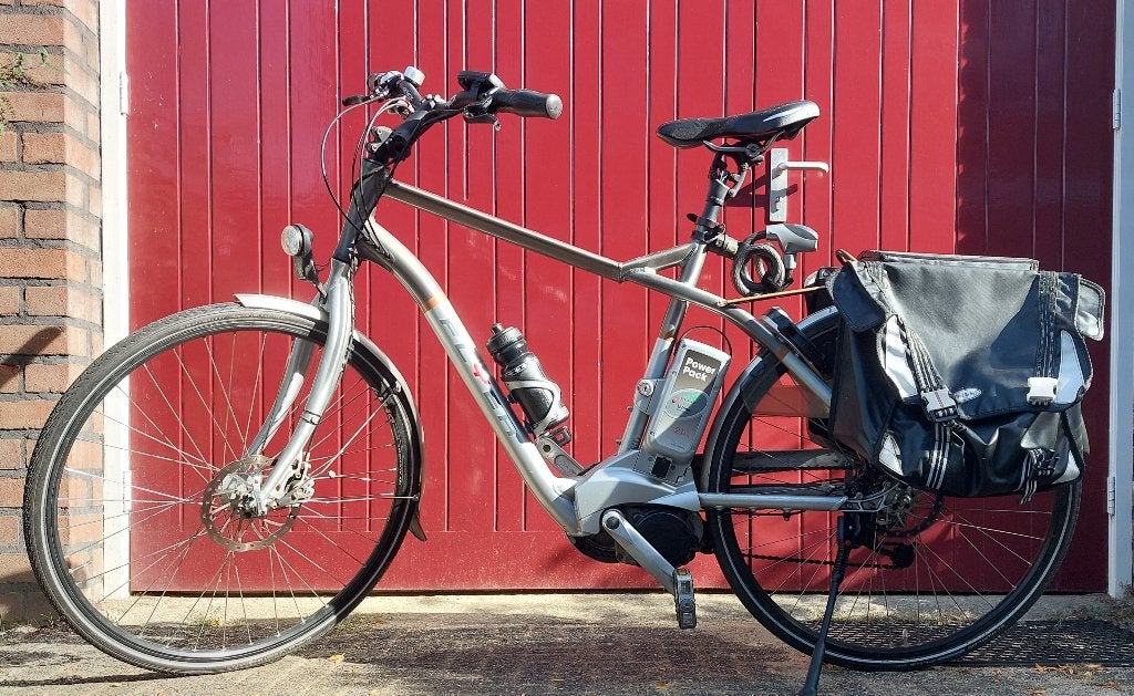 Elektrische fiets, Flyer type S, 24 versnellingen, Gebruikt, Versnellingen, Schijfrem, 53 tot 57 cm