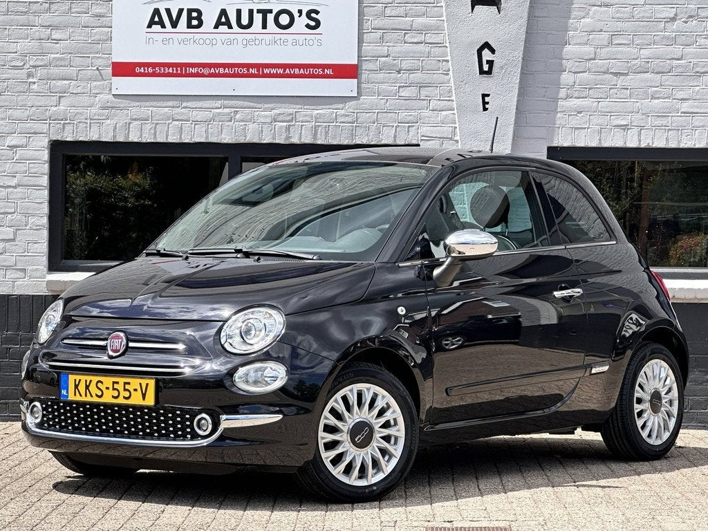 Fiat 500 1.2 Lounge Clima Navi Cruise Groot Scherm PDC Pano, Auto's, Fiat, Bedrijf, Te koop, ABS, Airbags, Airconditioning, Automatische klimaatregeling