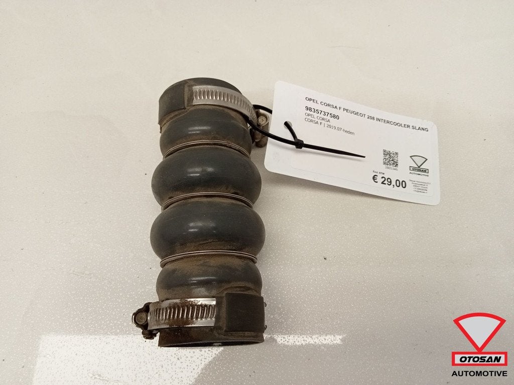 Opel Corsa F Peugeot 208 2019+ Intercooler Slang 9835737580, Gebruikt, Opel Automobile GmbH, Ophalen of Verzenden, Kontakt@opel-infoservice.de