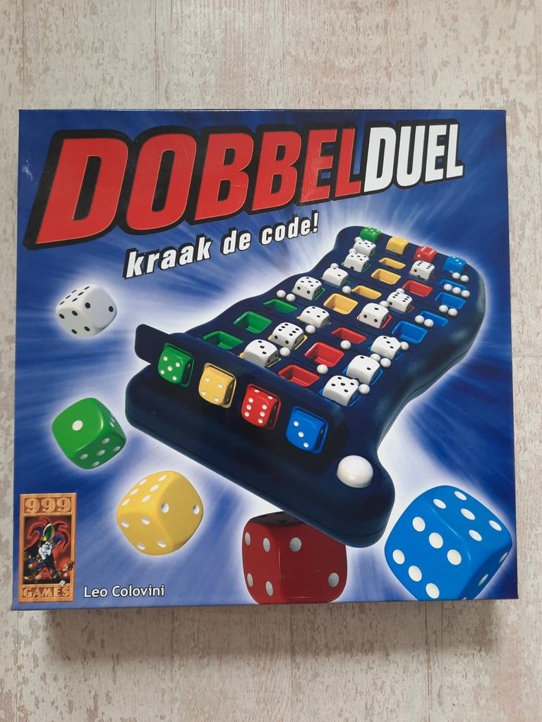 Gaaf spel Dobbel Duel soort Mastermind, Een of twee spelers, Ophalen of Verzenden, Zo goed als nieuw, 999 games