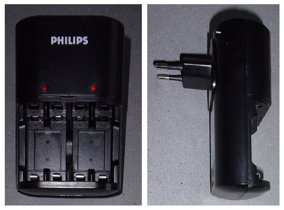 Oplader voor batterijen, Philips., Audio, Tv en Foto, Opladers, Ophalen of Verzenden, Zo goed als nieuw