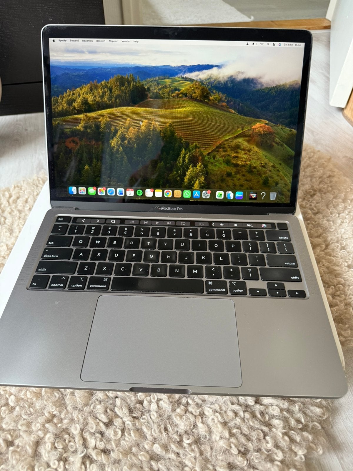 Macbook pro 2020, Computers en Software, Apple Macbooks, MacBook Pro, 256 GB, Qwerty, 8 GB