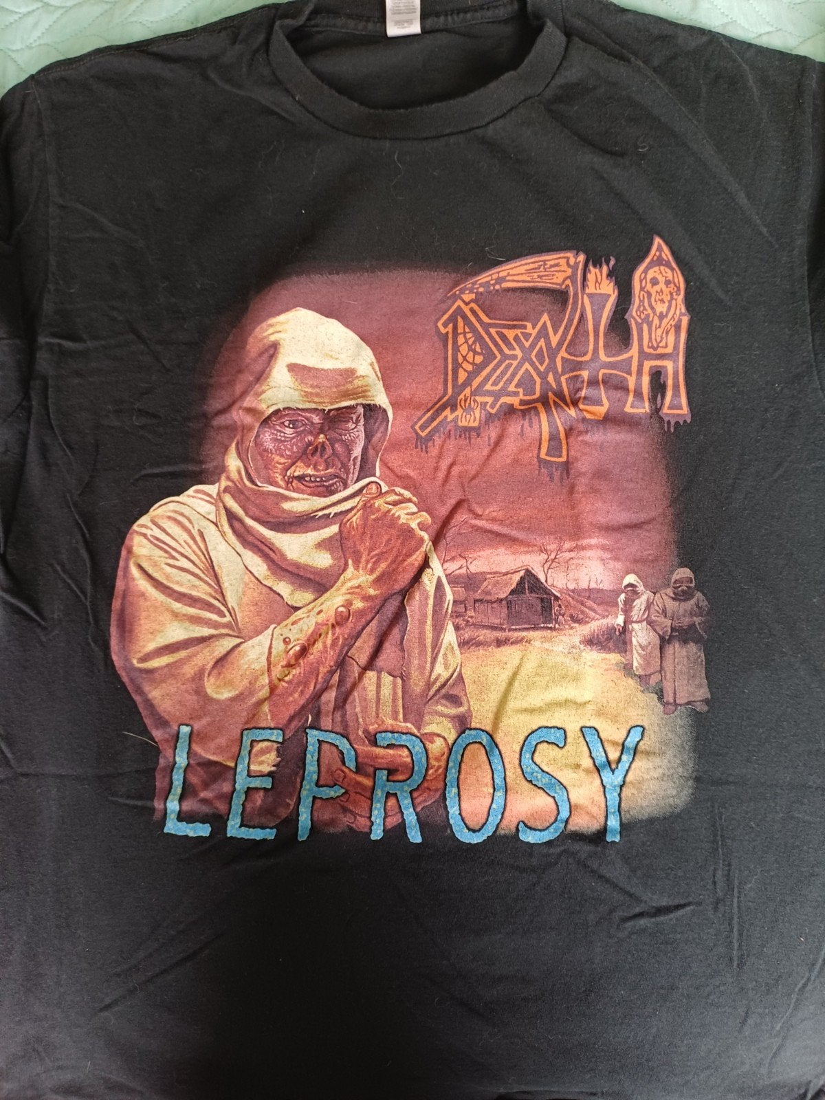Death - Leprosy, nieuw! Gildan L, Ophalen of Verzenden, Nieuw, Maat 56/58 (XL), Zwart