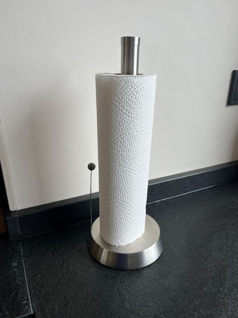 Rvs keukenrolhouder, Huis en Inrichting, Keuken | Keukenbenodigdheden, Ophalen of Verzenden