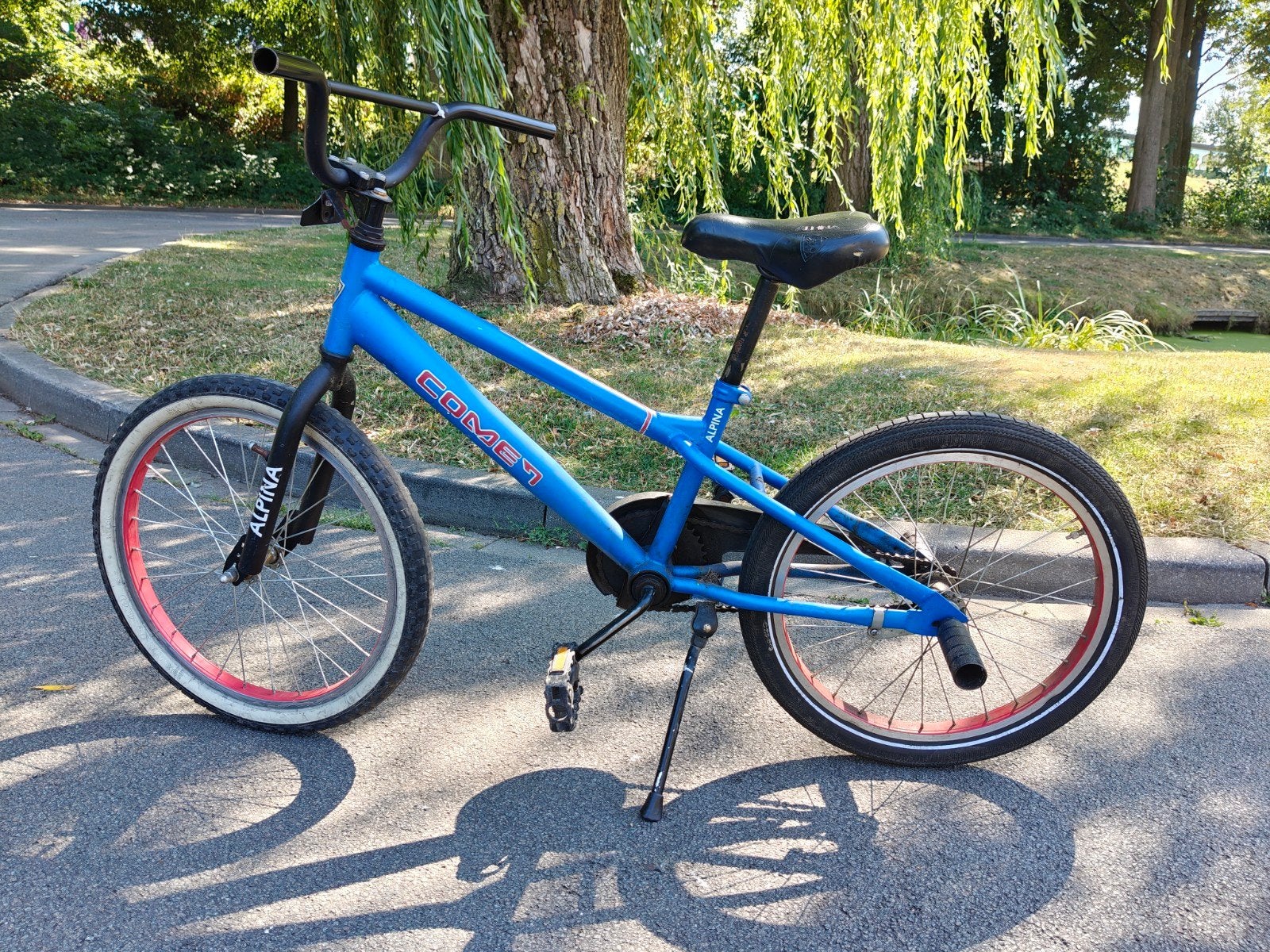 Alpina comet 20 inch crossfiets, Ophalen, Staal, Alpina, Voetsteunen