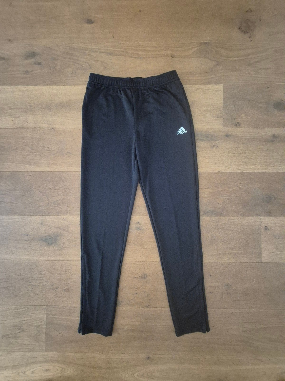 Adidas sportbroek maat 176 met ritsen en steekzakken, Broek, Adidas, Gebruikt, Ophalen of Verzenden