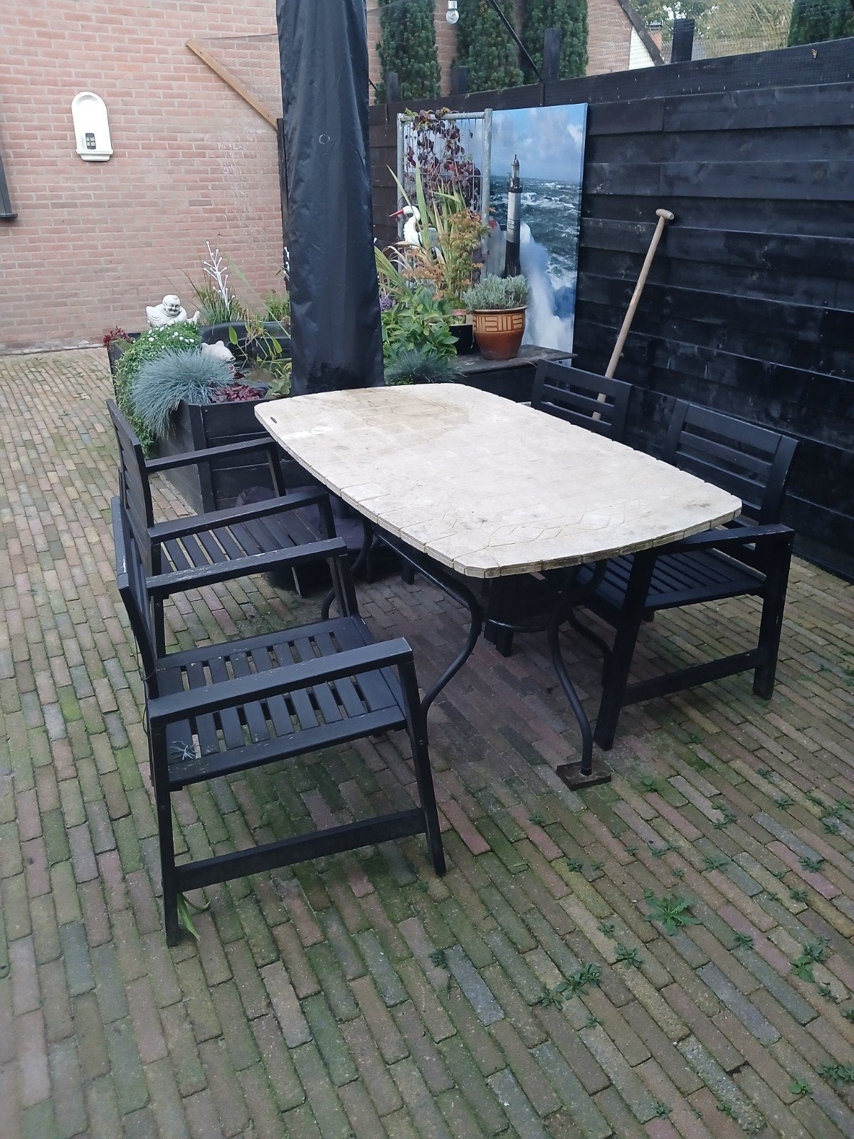 tuinset gratis ophalen, Ophalen of Verzenden