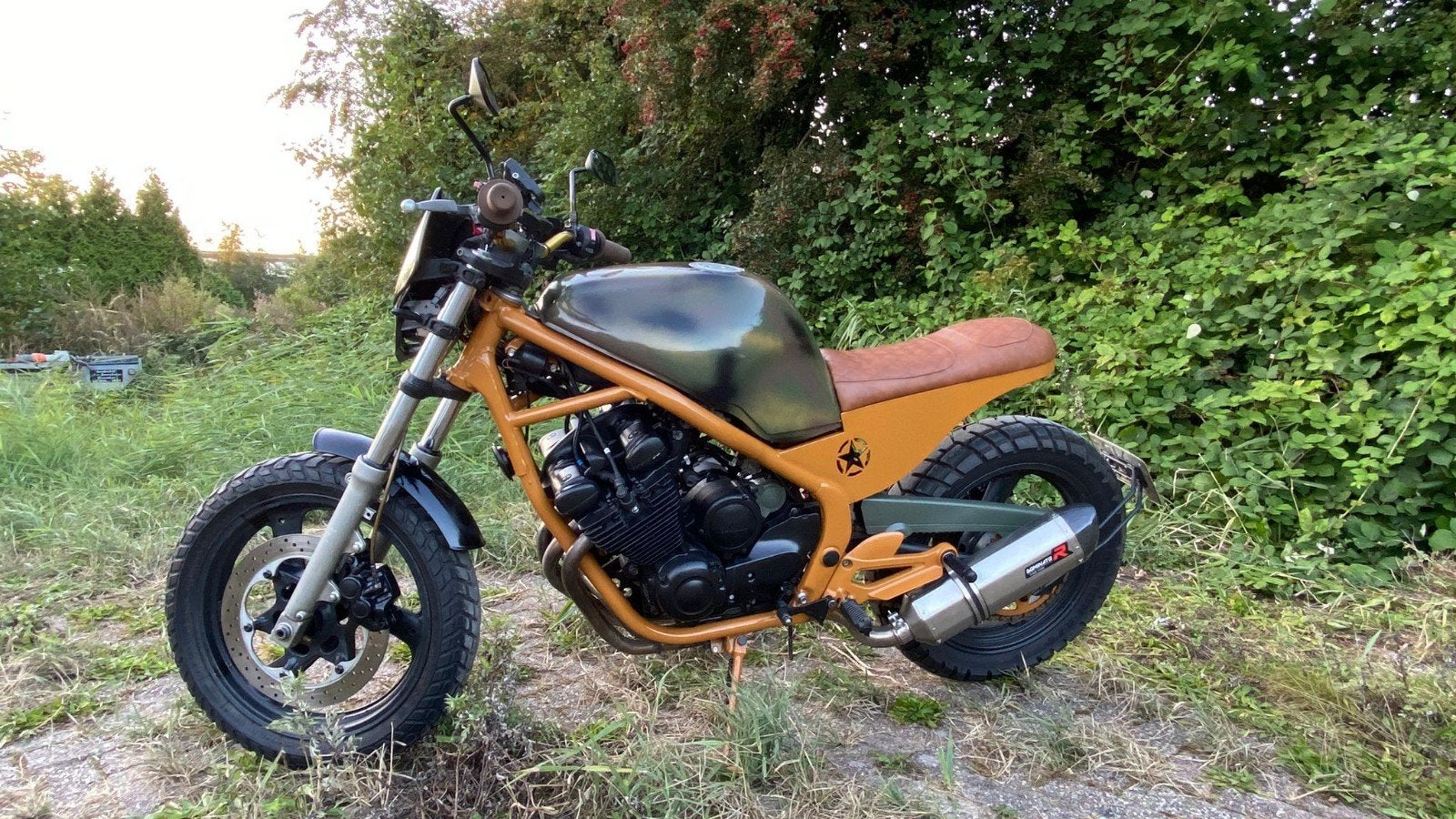 Unieke Yamaha XJ600 Scrambler/Caféracer - Custom Build, Motoren, LED Verlichting, 4 cilinders, Gebruikt, Particulier