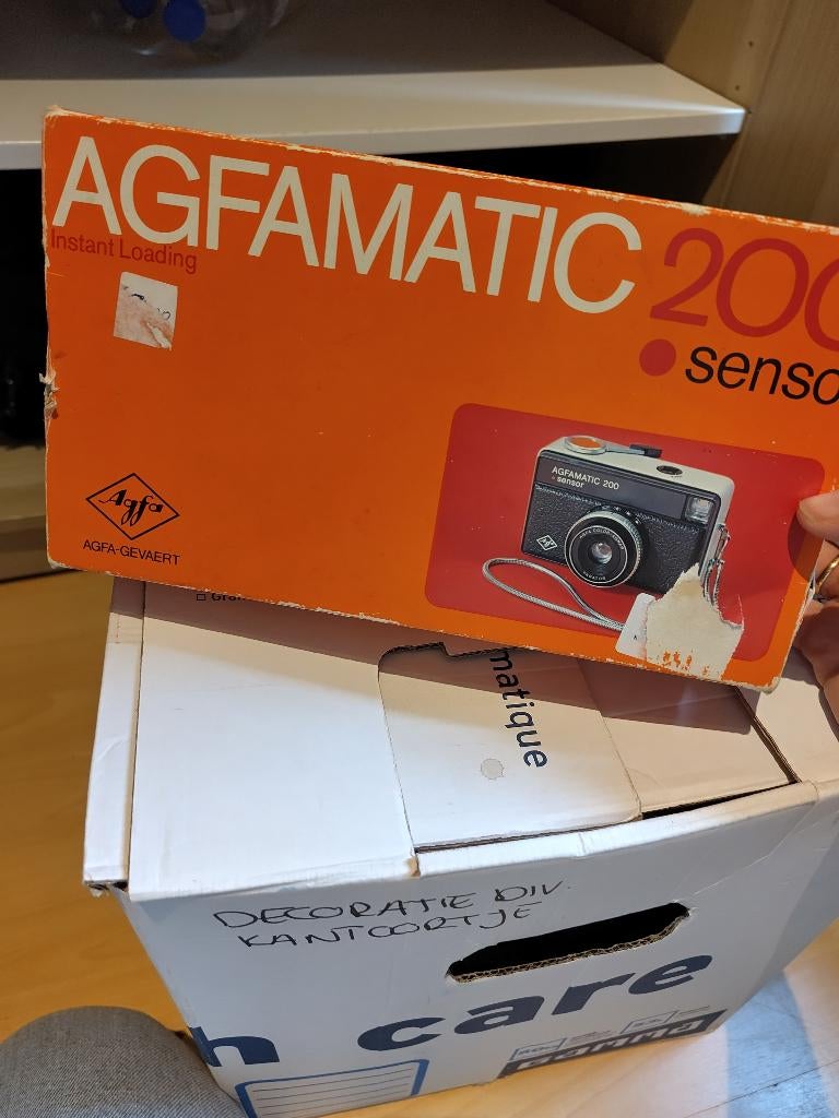 Agfa Agfamatic 200 sensor, Ophalen of Verzenden, Zo goed als nieuw, Compact, Overige Merken