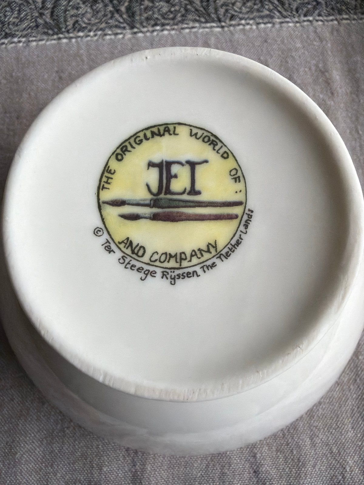 Ter Steege Rijssen "My home is my castle" servies, Ophalen of Verzenden