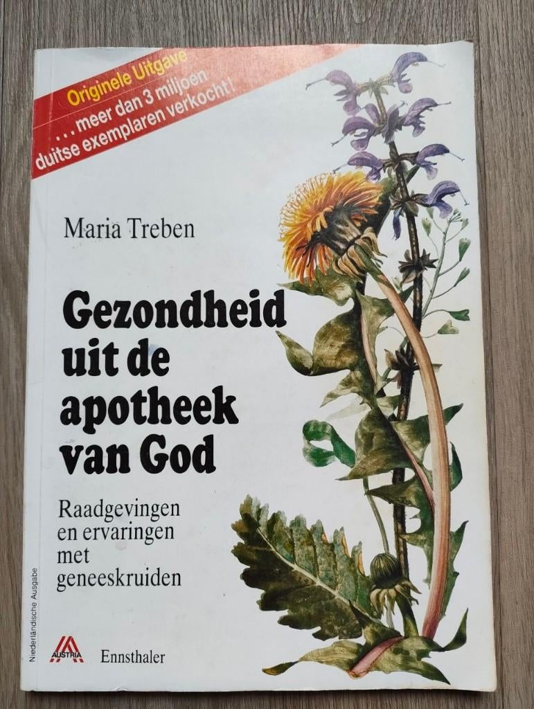 Maria Treben - Gezondheid uit de apotheek van God, Boeken, Gezondheid, Dieet en Voeding, Ophalen of Verzenden, Gelezen, Gezondheid en Conditie