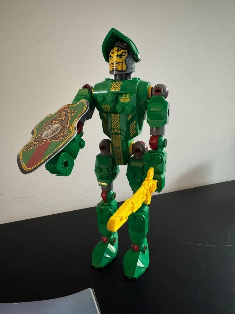 Lego Knights' Kingdom 8772 Rascu actiefiguur, Lego, Inclusief instructies, Ophalen of Verzenden, Zo goed als nieuw