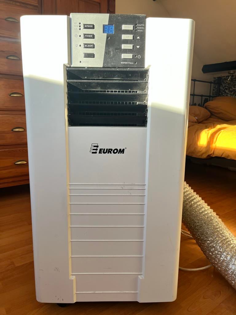 Eurom Mobiele Airco - Koelen en Ontvochtigen, Ophalen, Gebruikt, Minder dan 60 m³, Timer