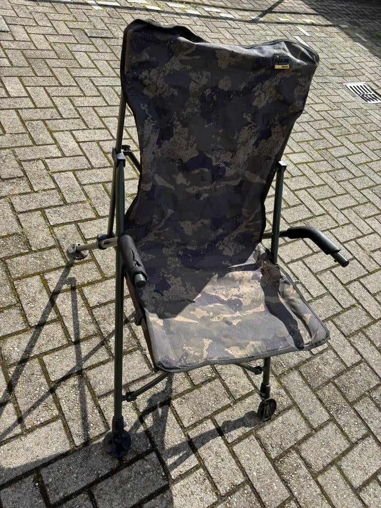 2x Visstoel met Camouflage Print - 1x Nieuw en 1x gebruikt, Ophalen of Verzenden, Nieuw, Overige typen