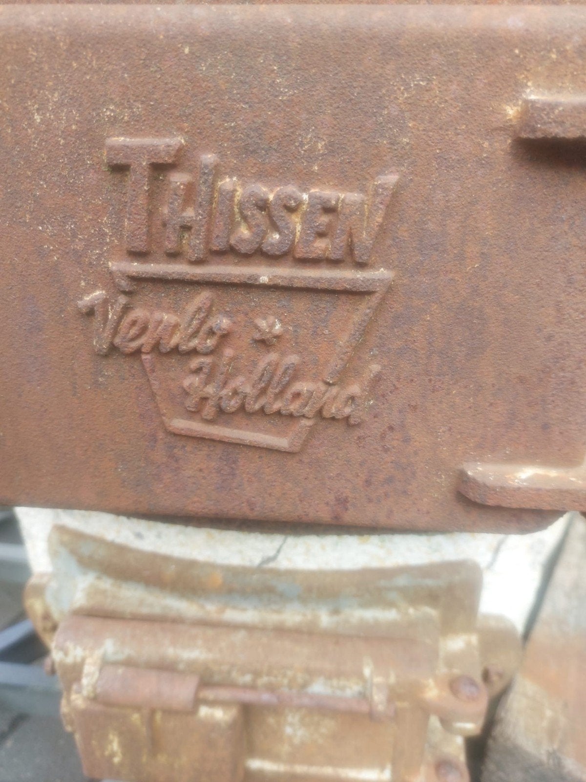 Antieke Thissen Venlo Holland kookketel/wasmachine, Ophalen