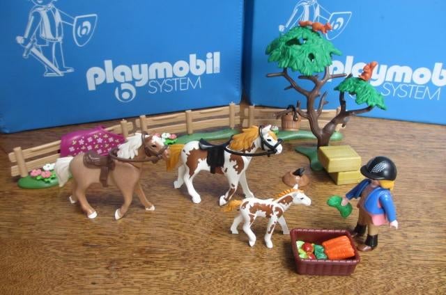 manege 5227 paddock paarden wei 100% hekken boom mol eten, Ophalen of Verzenden, Zo goed als nieuw, Complete set