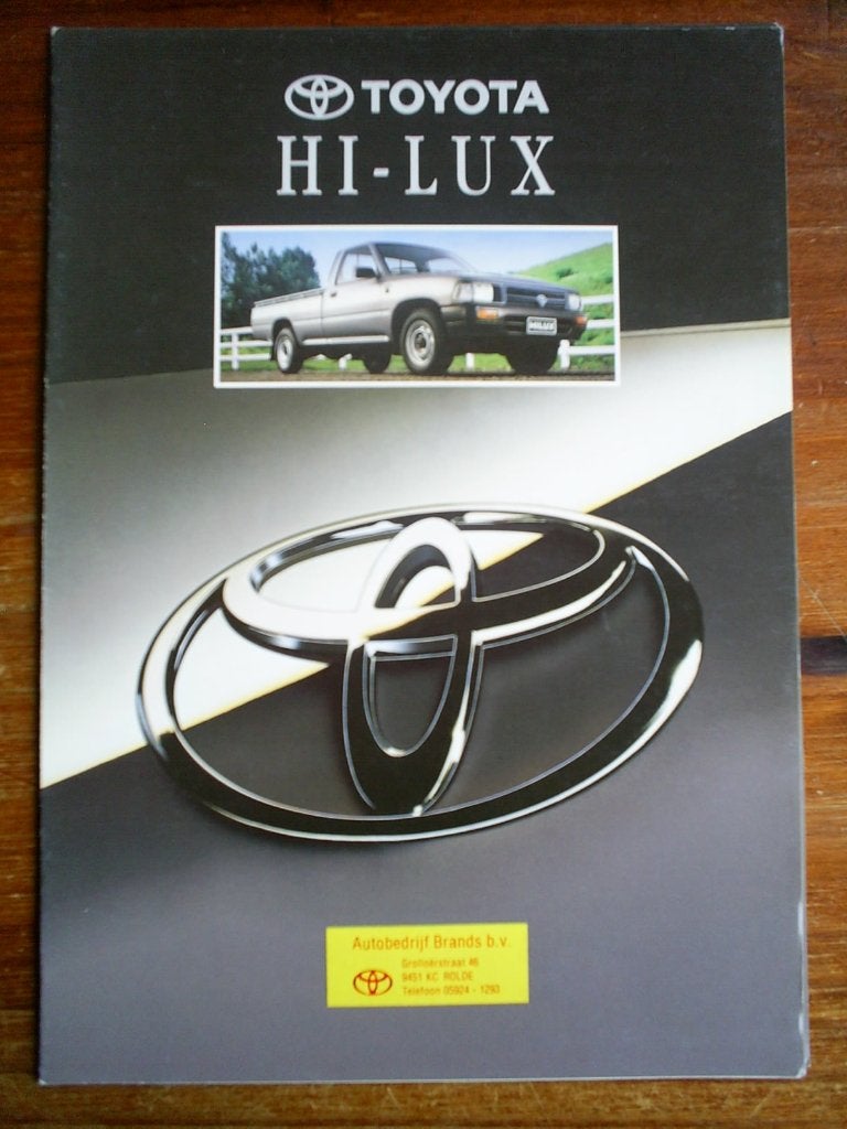 Toyota Hi - Lux [ 4 / 1995 ], Verzenden, Zo goed als nieuw, Toyota