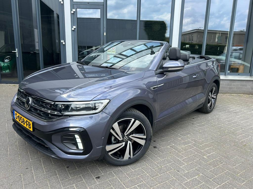 Volkswagen T-Roc Cabrio R-Line 1.5 TSI 150pk 2023 Grijs, 15 km/l, Euro 6, 4 cilinders, 4 stoelen