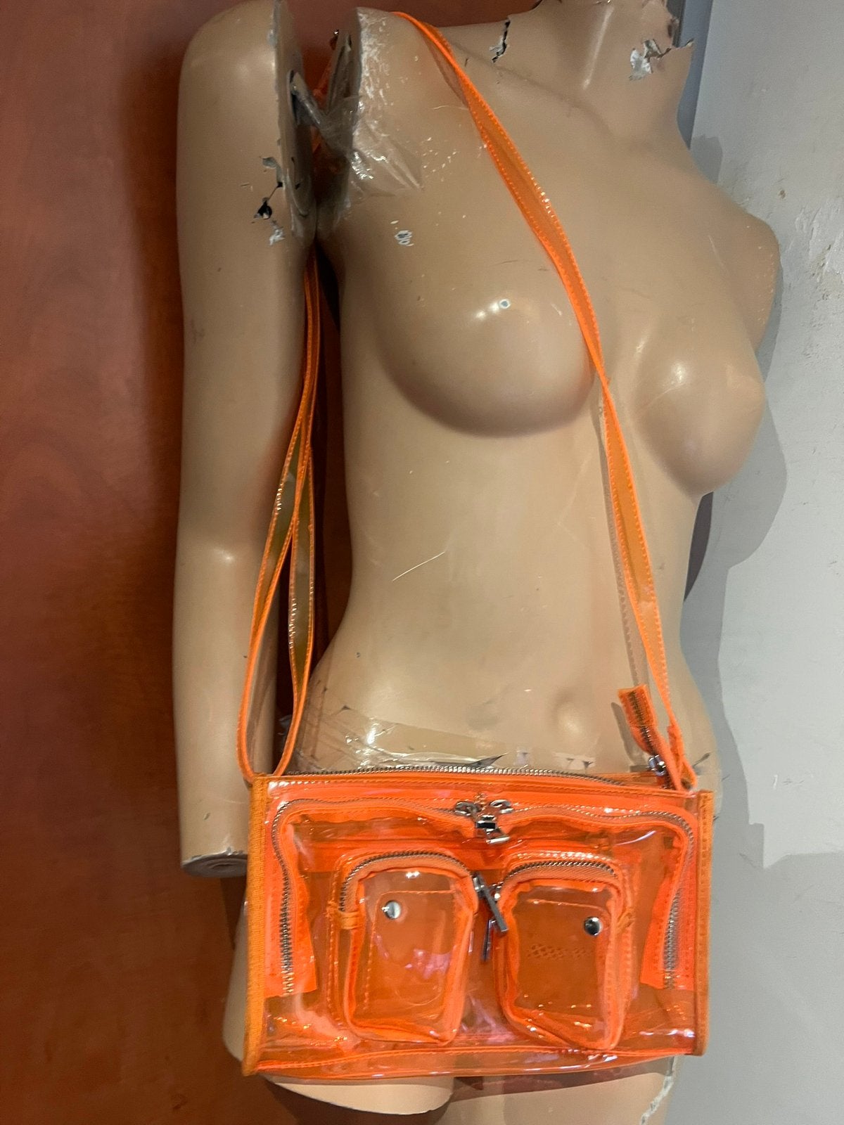 NUNOO tas met zakjes  origineel ZGAN, Sieraden, Tassen en Uiterlijk, Tassen | Damestassen, Ophalen of Verzenden, Zo goed als nieuw