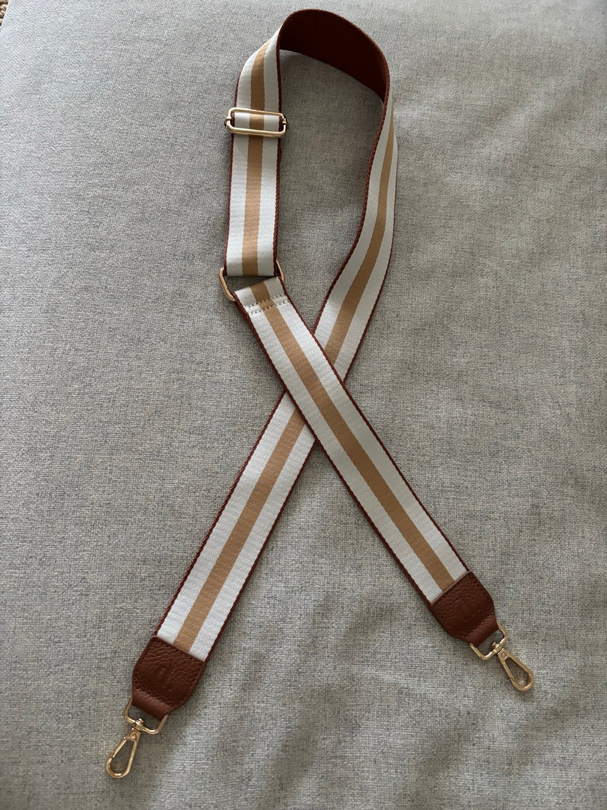 Telefoonkoord strap Dutchies - Beige/Wit gestreept, Ophalen of Verzenden, Nieuw