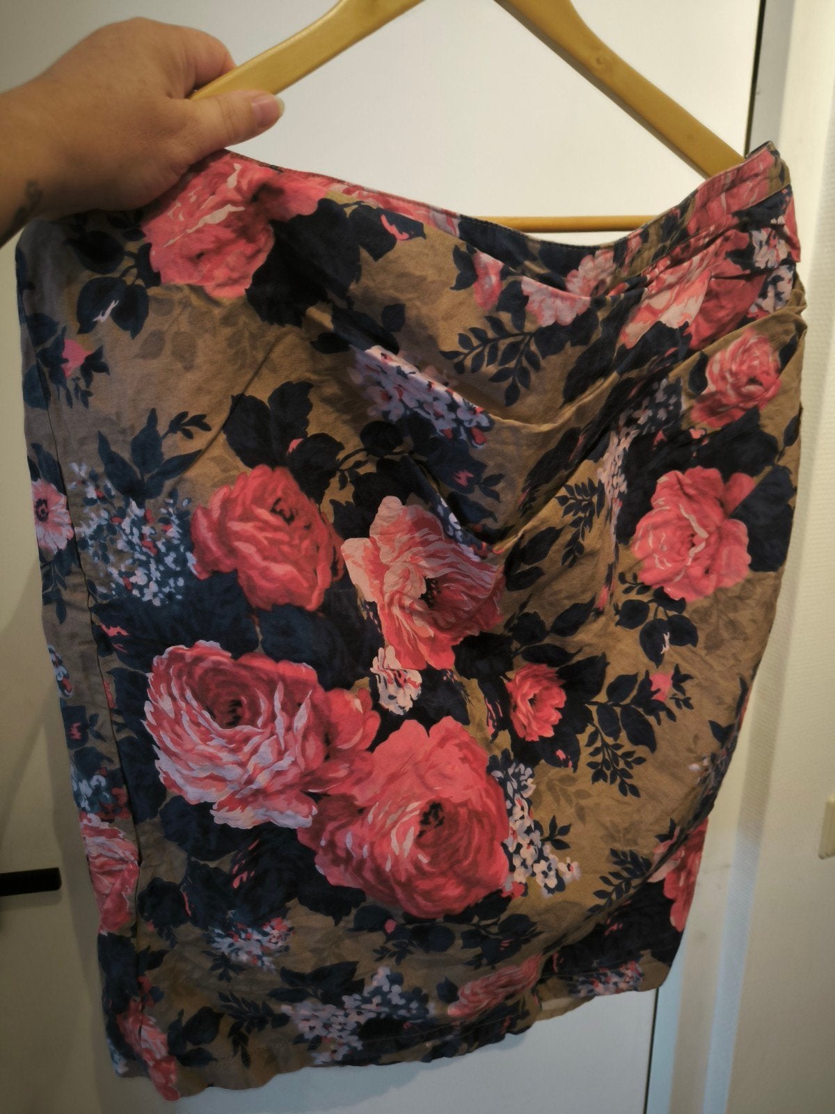 Promiss Jasje en rok met bloemenprint, Promiss, Kostuum of Pak, Meerkleurig, Maat 46/48 (XL) of groter