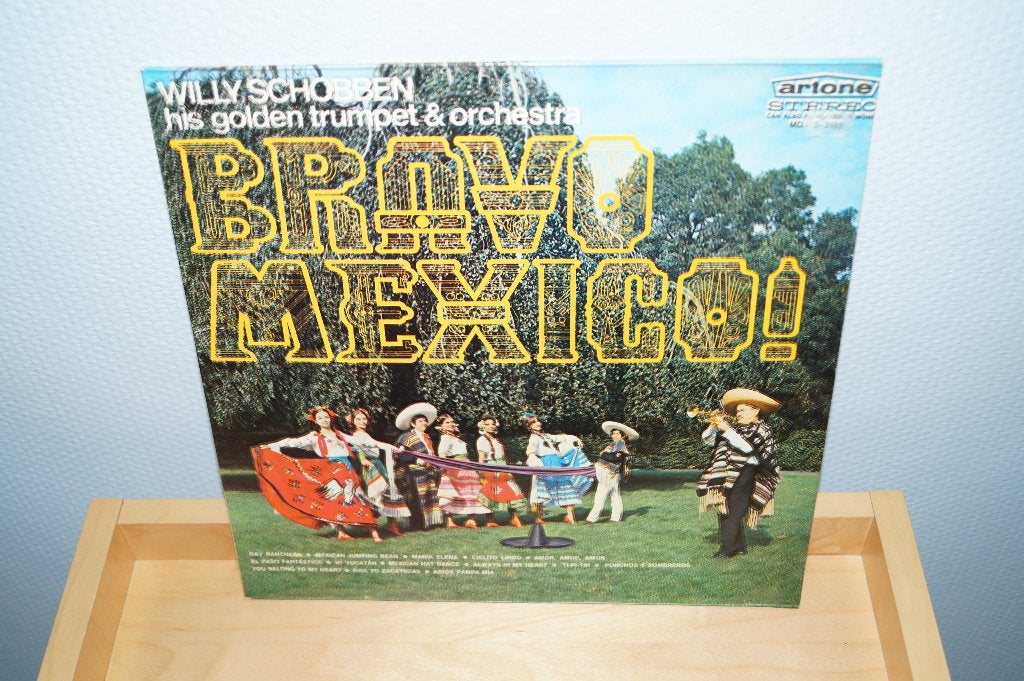 LP Willy Schobben - Bravo Mexico - krasvrij 1454, Ophalen, Zo goed als nieuw
