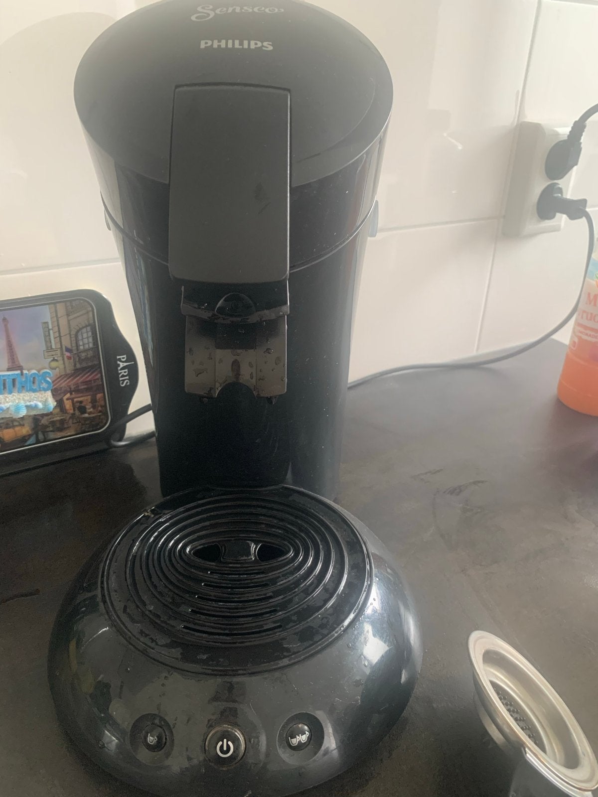 Senseo koffiezetapparaat - Zwart, Ophalen, Gebruikt, Koffiemachine, 2 tot 4 kopjes