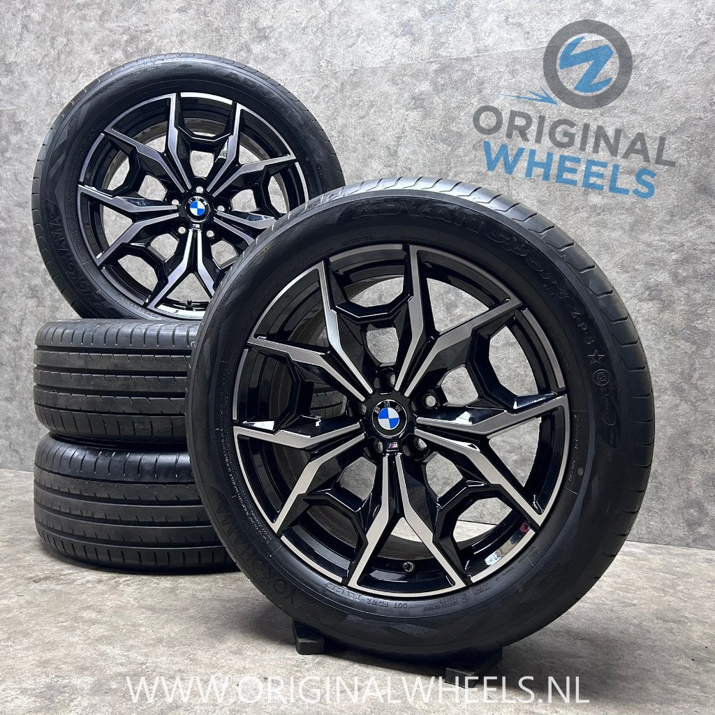 19 inch originele velgen + zomerbanden BMW X3 X4 style 887 M