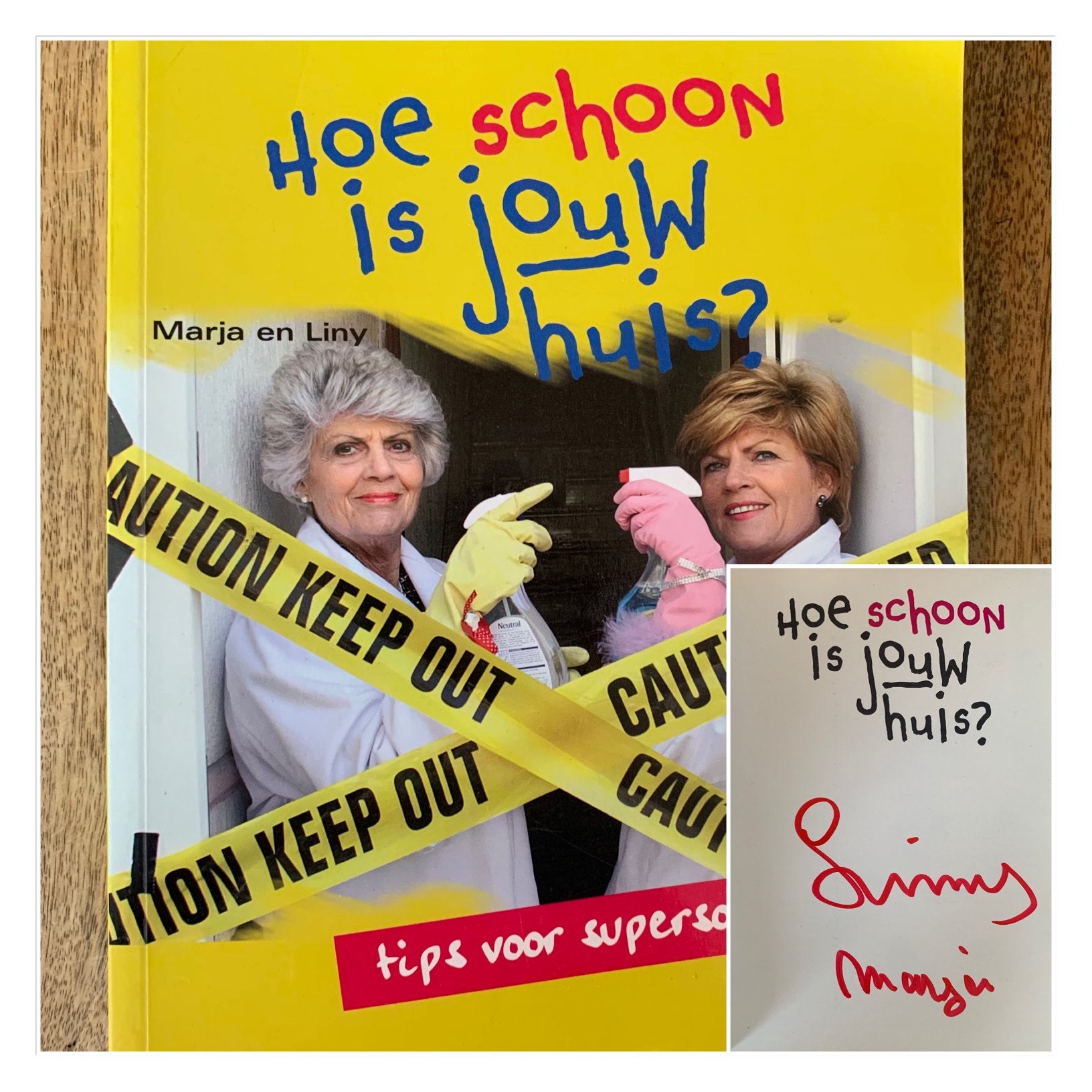 Marja en Liny: Hoe Schoon is Jouw Huis? (Gesigneerd), Boeken, Wonen en Tuinieren, Ophalen of Verzenden